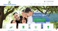 Desktop Screenshot of helotesfamilydentistry.com